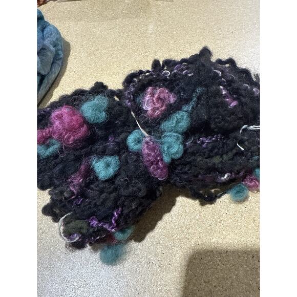 12oz Lot Handspun & Art Yarn Mix Foragingfibers, Got Fiber, Etc - Textured Wool - Picture 5 of 5